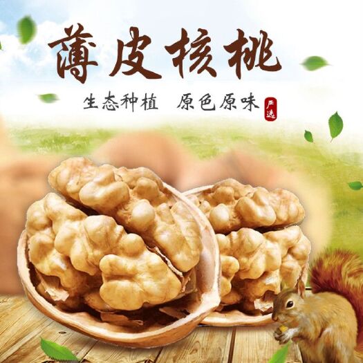 永平县 云南纸皮核桃 天然人工去皮 烤箱烘烤 场地直销 可放心购买