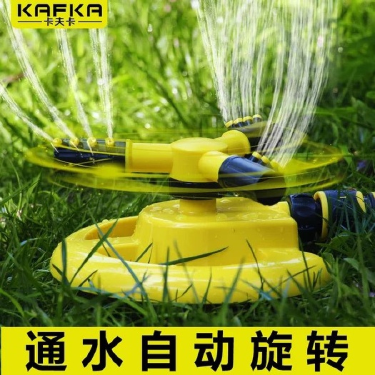 郑州 园林灌溉喷头360度自动旋转喷水喷头园艺草坪浇水屋顶降温