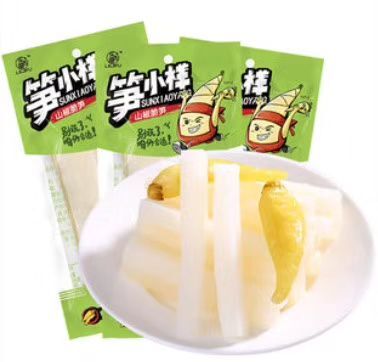 南靖县 休闲即食散称定量装红油泡椒脆笋招商
