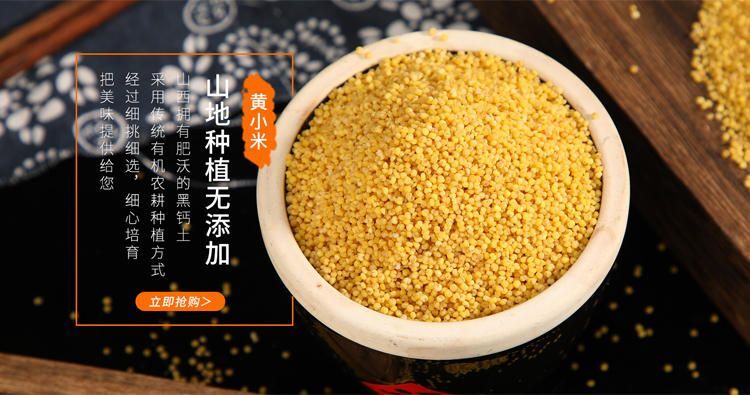 隰县 新米山西黄小米孕妇儿童吃黄小米无抛光健康黄小米