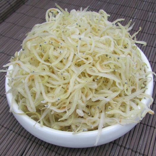 日照 淡干小银鱼干250g丁香鱼小鱼干小鱼仔海鱼海鲜干货海鲜类