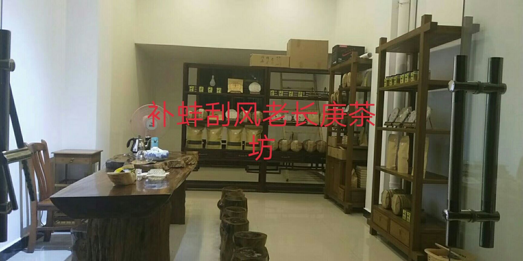  普洱茶主产区之一易武大树茶、乔木茶叶，秋茶