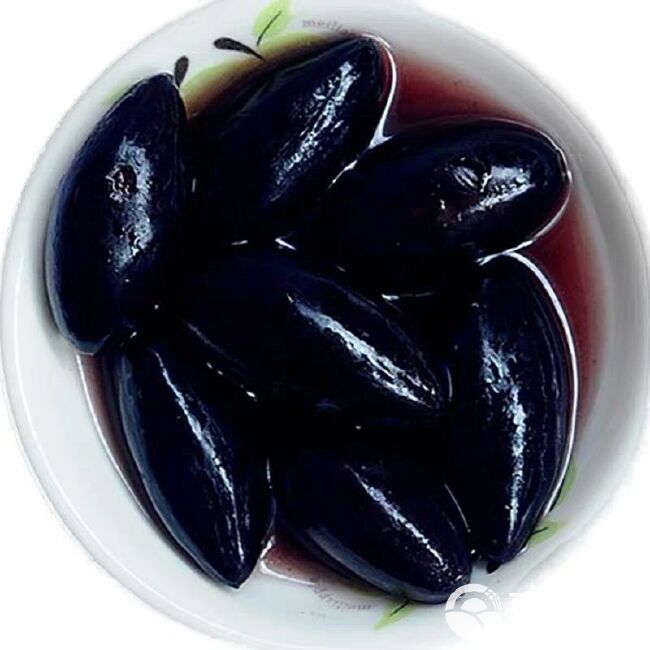  黑橄榄，黑橄榄菜，一个黑橄榄能吃一碗饭