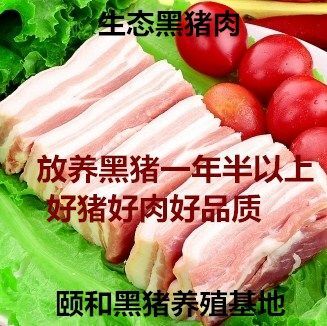 散养生态土猪肉土黑猪肉基地一件代发招各种经销商欢迎实地参观