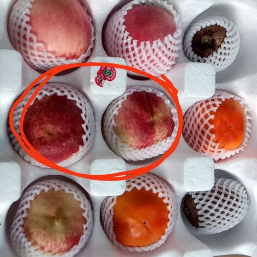 眉县金秋红密桃 试吃装来啦，好吃不贵，什锦拼盘