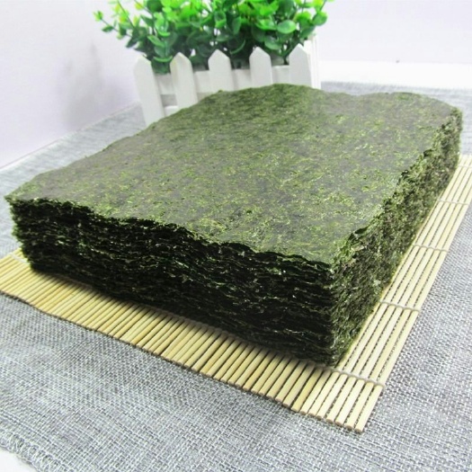 连云港 寿司海苔批发50片紫菜包饭多套餐大片海苔片材料食材