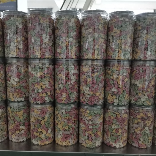 南阳 200克营养强化蝴蝶面，五种颜色，七种强化素！