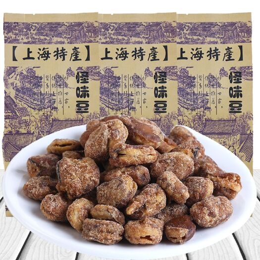 上海干蚕豆 怪味豆