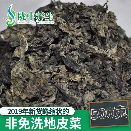 漳县 野生地皮菜