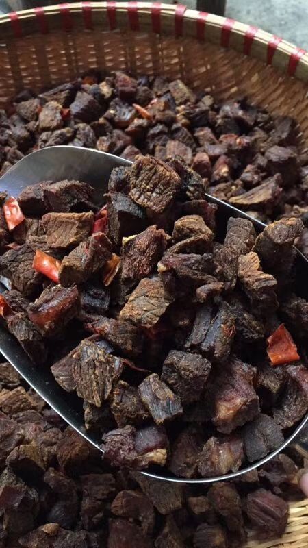 杭州 正宗纯手工昌化黄牛肉干
