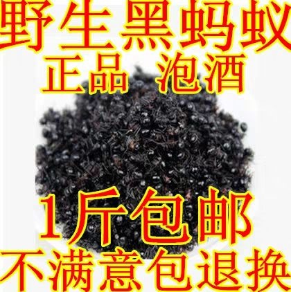 东北黑蚂蚁500g大蚂蚁干泡酒料蚂蚁正品长白山黑蚂蚁