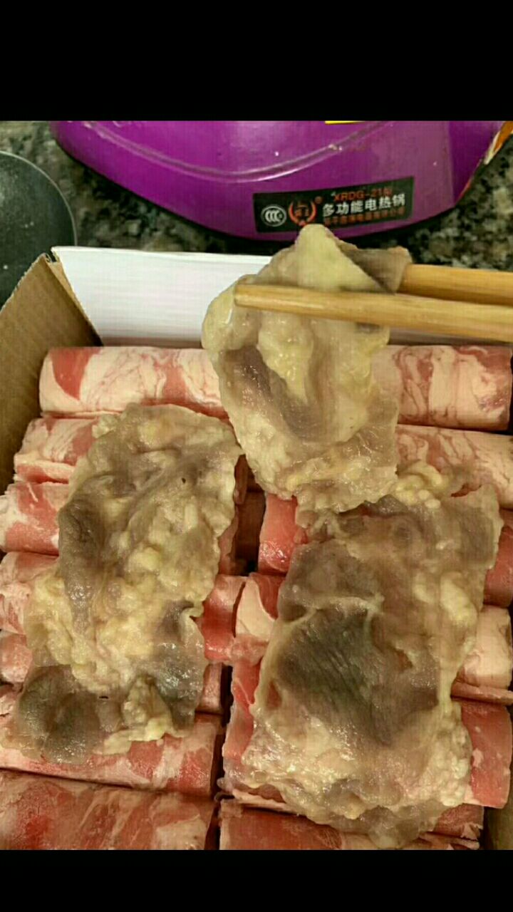 雪花牛肉 盛鑫雪花肥牛