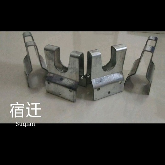 沭阳县管卡固定器 热度锌温室大棚专用配件--固定卡、卡槽固定器三合一
