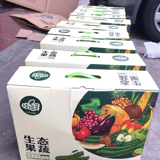 佛山干货包装盒 生态蔬果盒装 农产品干货水果礼盒
