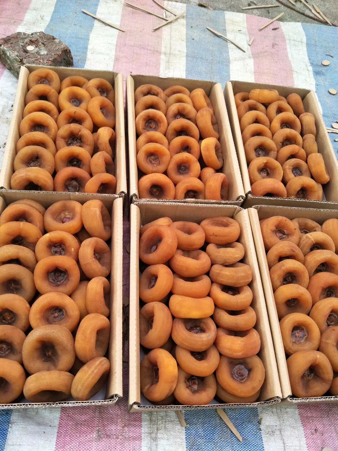  农家防腐剂及色素的柿饼