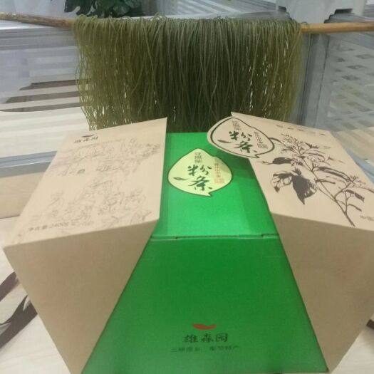 重庆市面条菜 加了树叶的粉条