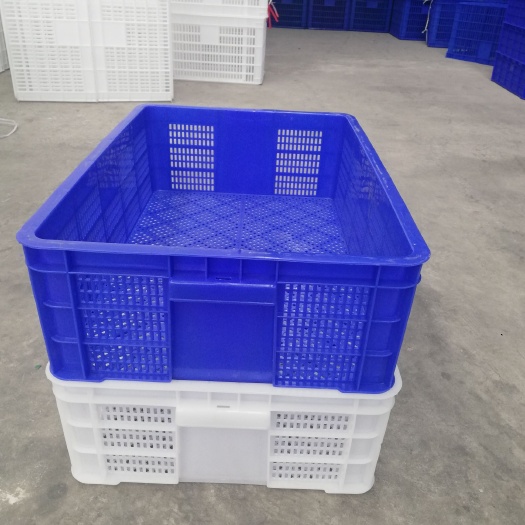 重庆市龙虾运输周转筐-装50斤左右全新塑胶耐磨抗摔塑料筐