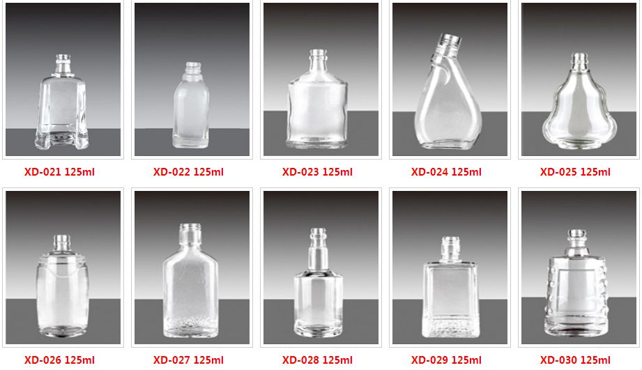 包装瓶 长期供应各种规格玻璃瓶125ml，250ml，500ml