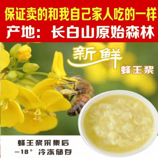 蜂王浆纯正宗天然养蜂农家自产新鲜蜂皇浆鲜活蜂乳