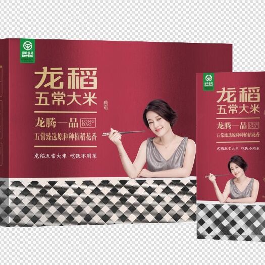 五常市龙腾一品5kg礼品盒