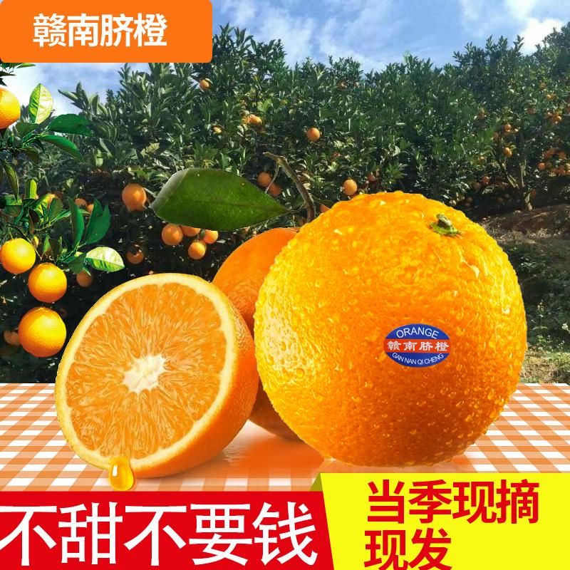 赣南脐橙水果新鲜当季整箱橙子应季现季正宗江西脐橙赣州