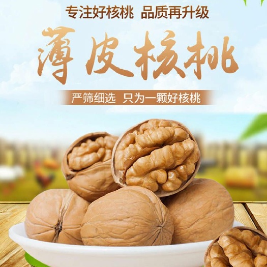 都江堰市 新疆薄皮核桃散装一级薄壳纸皮坚果核桃仁