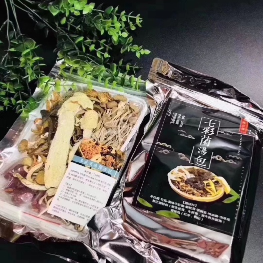 昆明菌汤料包 菌汤包😍✔️净重100克，一包可吃4-6人，营养丰富，