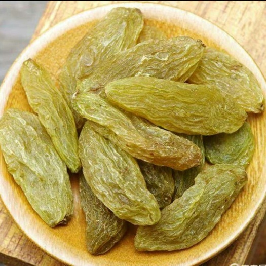中牟县新疆绿葡萄干  新疆葡萄干大黄颗粒特级果（批发价不包邮）