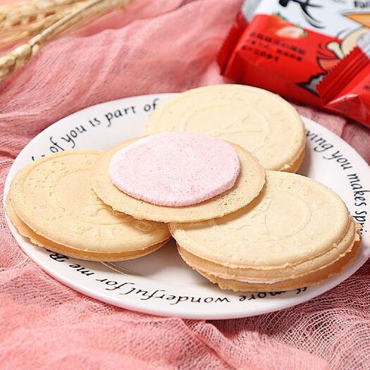 南京牛奶夹心饼干 法式煎饼100片夹心饼干蛋糕干薄脆饼干整箱散装鸡蛋零食