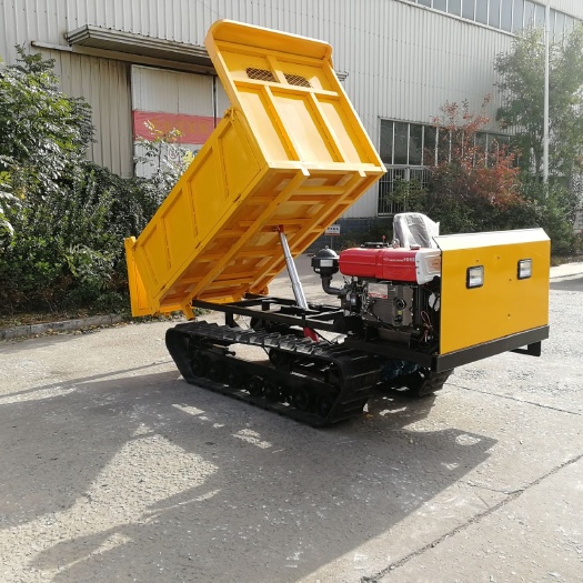 济宁履带式拖拉机 3吨履带运输车_特殊路面爬坡能手