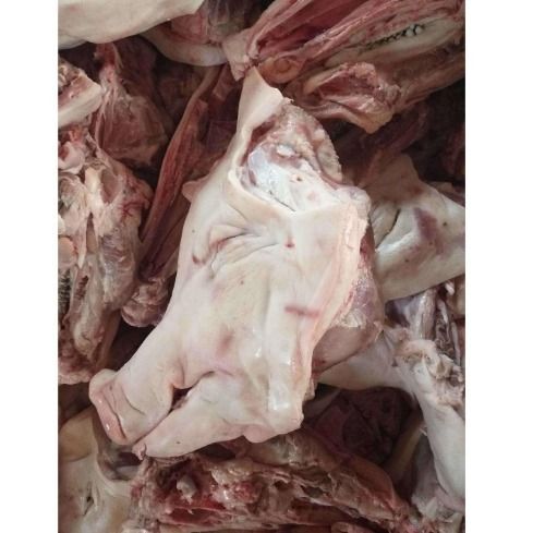 鲜猪头 新鲜冷冻带骨 生猪头肉 冻鸿运当头卤猪头卤猪脸20斤全包邮【