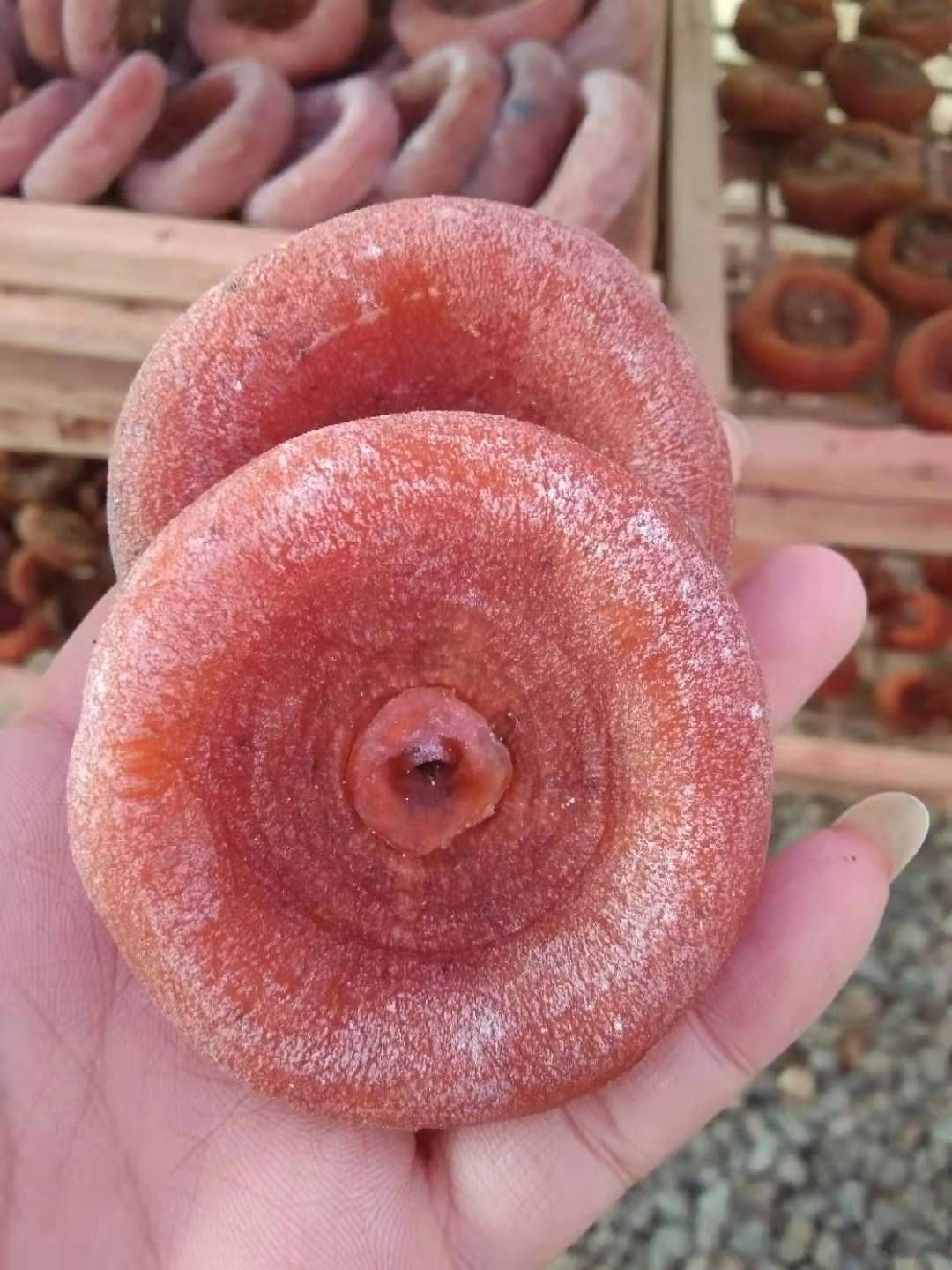 桂林恭城新柿饼上市