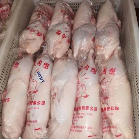 清真厂家  批发1.1千克规格白条鸭