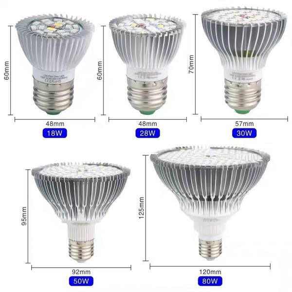 植物补光灯 30.50.80.100W