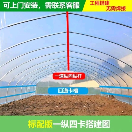 天津 钢管大棚 蔬菜大棚 热镀锌大棚管 温室大棚 厂家直销