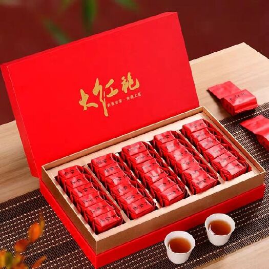 武夷山市 乌龙茶 武夷岩茶大红袍茶叶 礼盒装送礼佳品