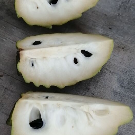 博罗县 自家博罗果园种植的纯有机释迦果，口感\清甜，有喜欢的微我。