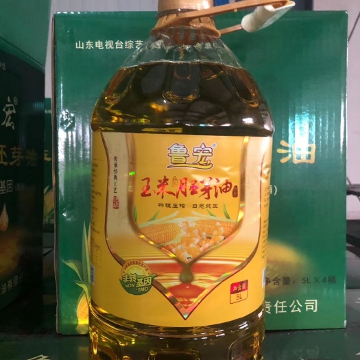 济南玉米胚芽油 济南民天集团冠群坊食用油有限责任公司(非转基因5升玉米胚芽)