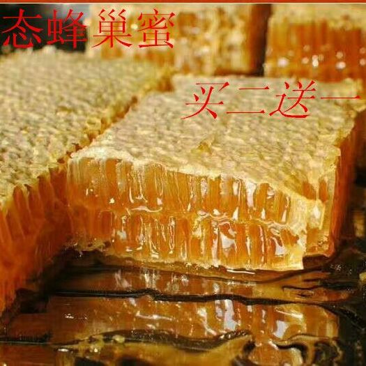 新郑市蜂巢蜜嚼着吃的峰巢蜜