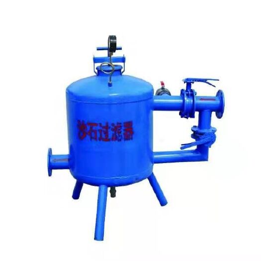 菏泽砂石过滤器 手动单沙石过滤器600mm过水量50m
