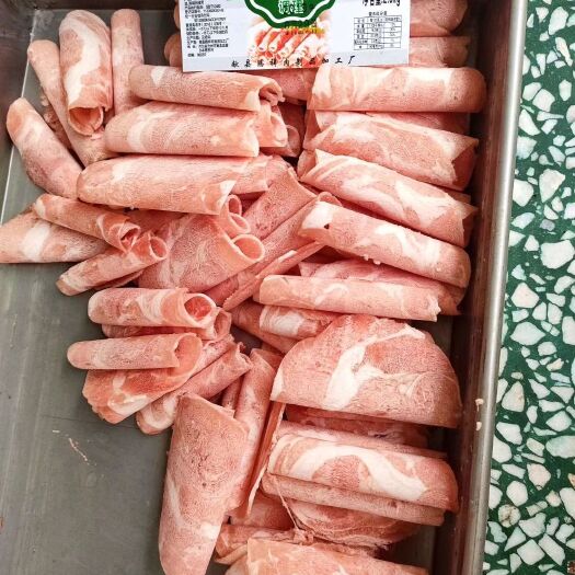献县 腾祥食品，常年生产批发，羔羊肉卷，肥牛系列，羊排，羊副。