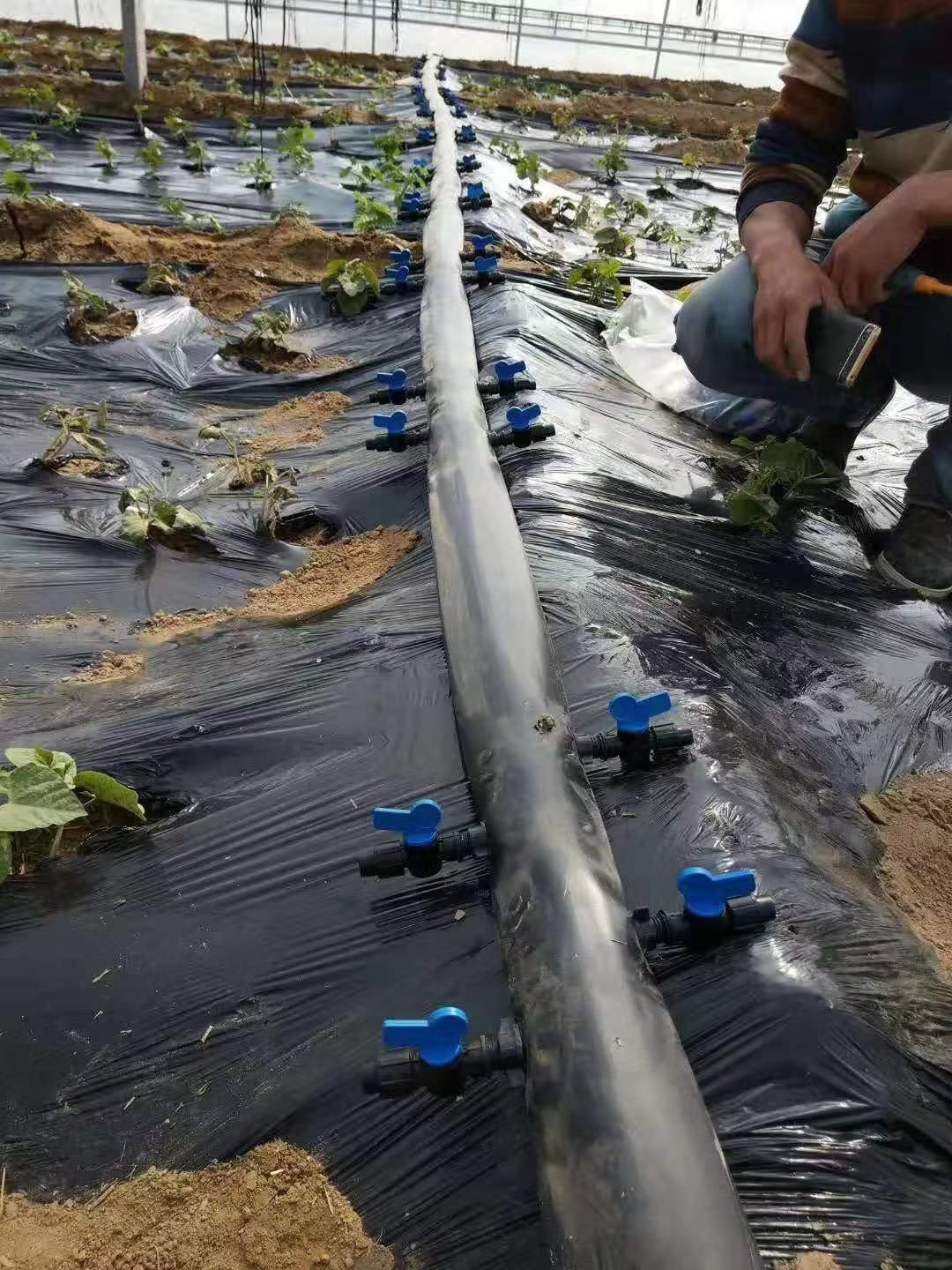滴灌配件  16软袋旁通阀，主管道连接毛管阀门