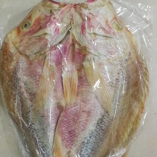 湛江深海天然红鱼干足干淡口中麟红鱼干3-6斤价格实惠零售批发红鲷