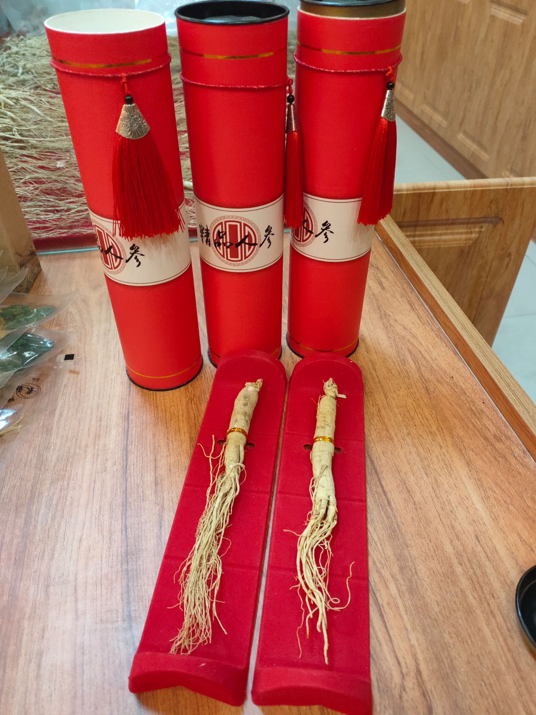  低农残人参礼品装，伴手礼选自长白山地区优质人参