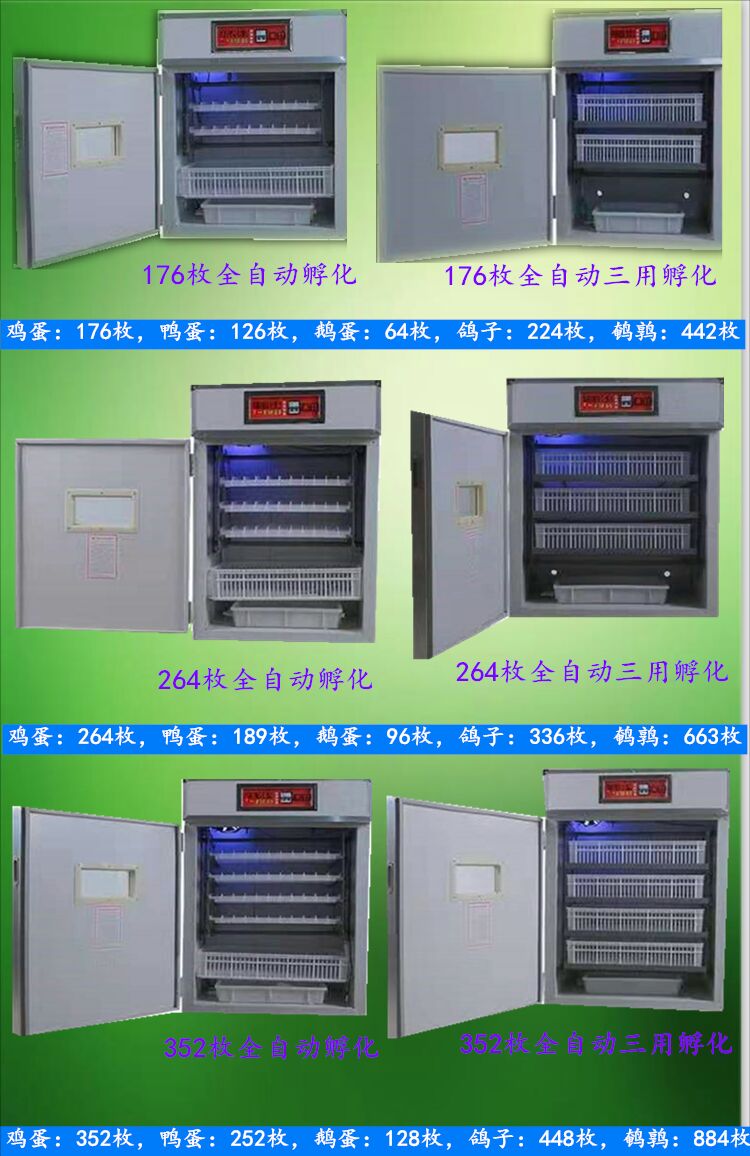 养殖设备  2112枚智能全自动孵化机