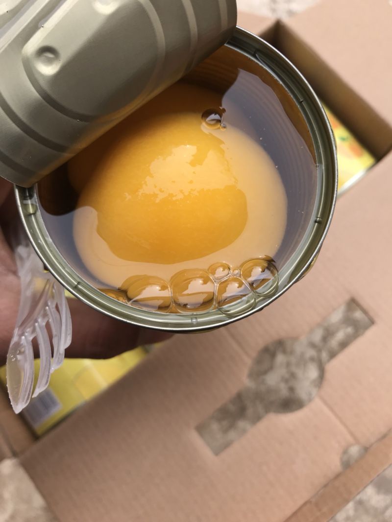  年货节礼盒福寿桃黄桃罐头