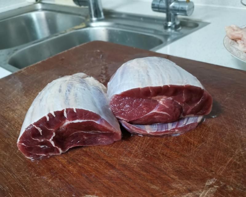  直接拍新鲜纯干高品质牛腱子肉牛腿生牛肉批发4斤包邮