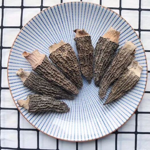 贵港 优惠大号羊肚菌。羊肚菌既是宴席上的珍品，又是久