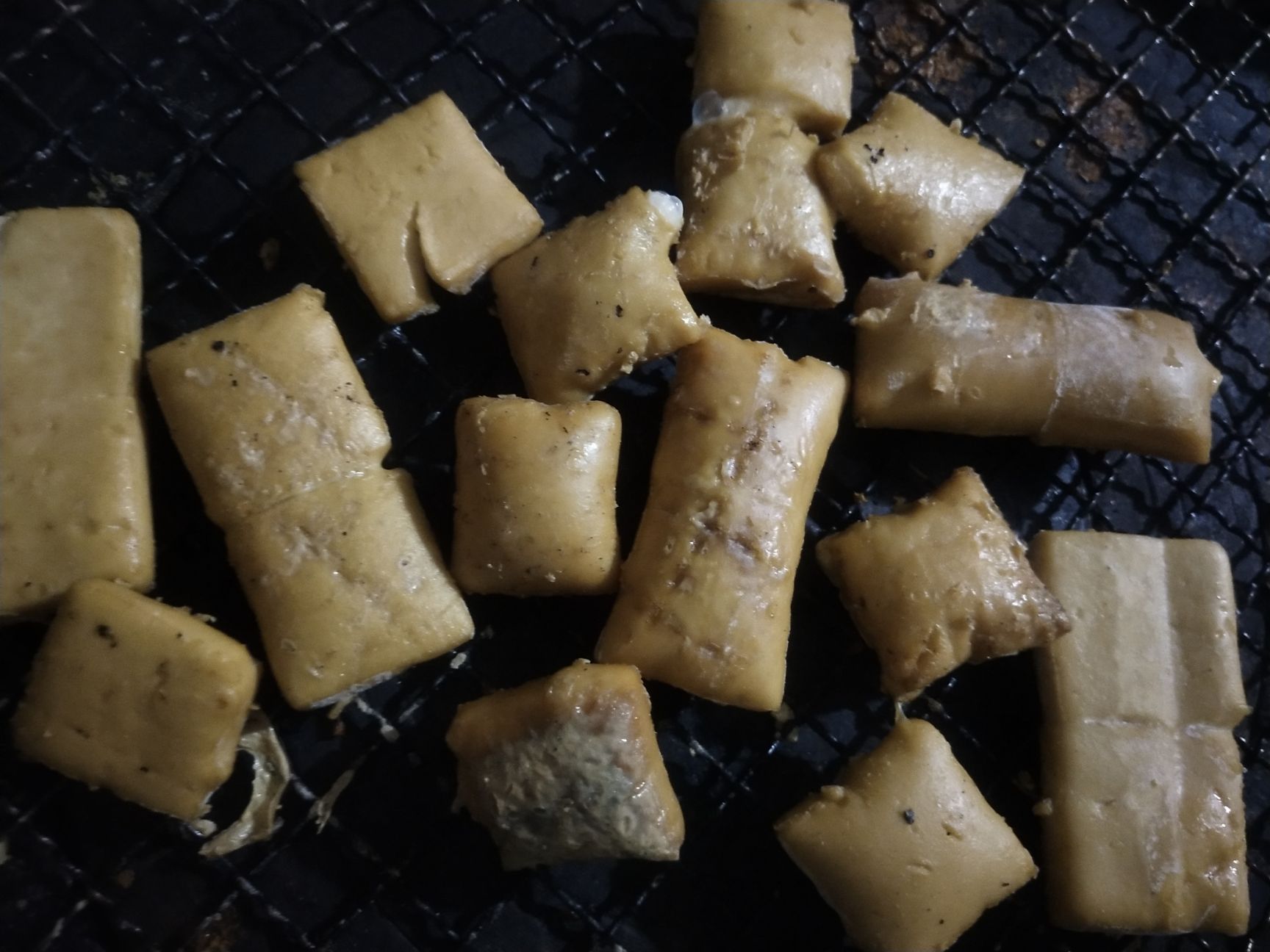  纯酸汤点 纯手工做的爆浆小豆腐 100片装