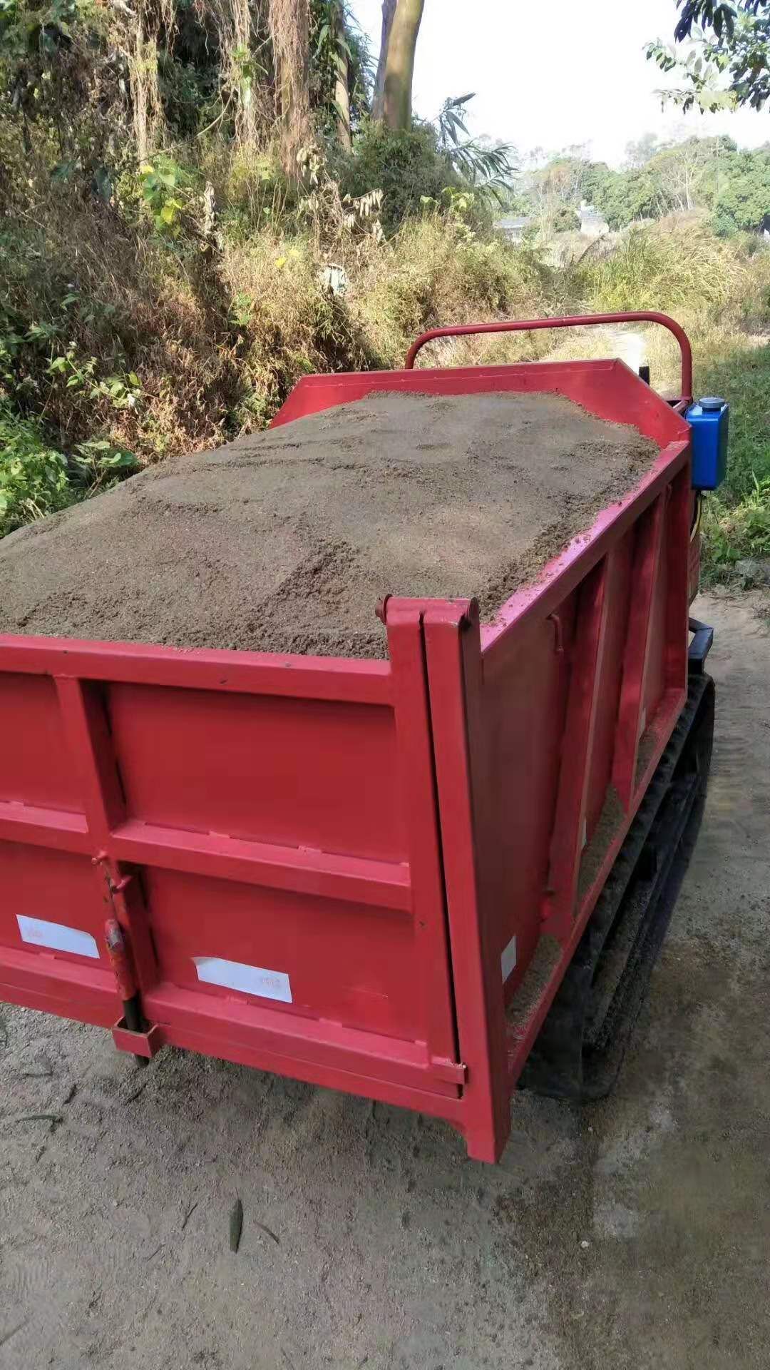  履带式运输车爬坡能手小型果园拉货运输车
